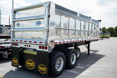 MAC SHEET & POST End Dump Trailer
