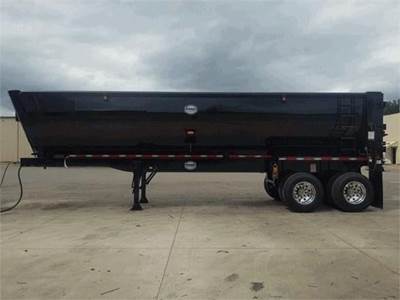 MAC STEEL HALF ROUND End Dump Trailer