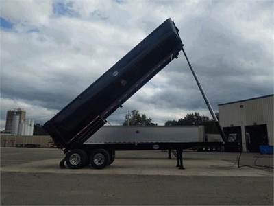 MAC STEEL HALF ROUND End Dump Trailer