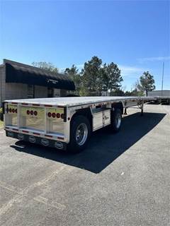 MAC 48x102 Aluminum Flatbed Trailer - Air Ride, Fixed Spread Axle
