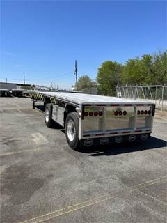 MAC 48x102 Aluminum Flatbed Trailer - Air Ride, Fixed Axle
