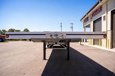 MAC 48x102 Aluminum Flatbed Trailer - Air Ride, Fixed Spread Axle