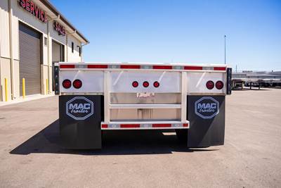MAC 48x102 Aluminum Flatbed Trailer - Air Ride, Fixed Spread Axle