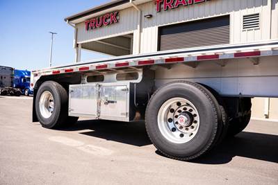 MAC Road Warrior 48x102 Aluminum Flatbed Trailer - Air Ride, Fixed Axle