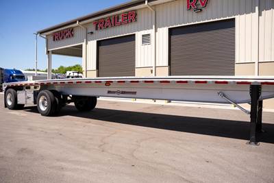 MAC Road Warrior 48x102 Aluminum Flatbed Trailer - Air Ride, Fixed Axle