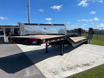 Pitts LB35-33CS Lowboy Trailer