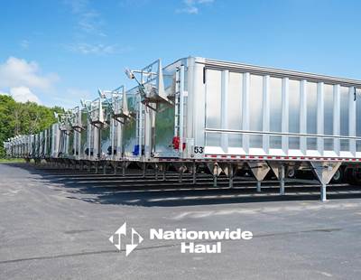 MAC 48x102 Tandem Axle Aluminum Refuse Trailer - Leaf Springs, Fixed Axle