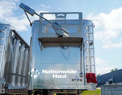 MAC 48x102 Tandem Axle Aluminum Refuse Trailer - Leaf Springs, Fixed Axle