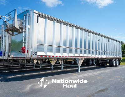 MAC 48x102 Tandem Axle Aluminum Refuse Trailer - Leaf Springs, Fixed Axle