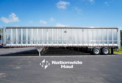 MAC 48x102 Tandem Axle Aluminum Refuse Trailer - Leaf Springs, Fixed Axle