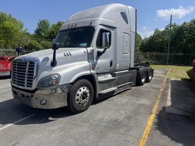 Freightliner Cascadia 125 Sleeper Semi Truck - Mid Roof Sleeper, Detroit, 12 Speed Dt12 Automatic