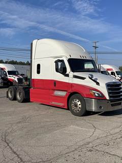 Freightliner Cascadia 126 Sleeper Semi Truck - 72" Raised Roof Sleeper, Detroit 455HP, 12 Speed Dt12 Amt