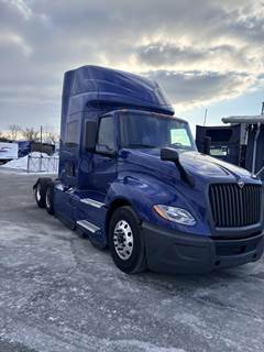 International LT Sleeper Semi Truck - 56" Mid Roof Sleeper, A26 410HP, 12 Speed Smart Advantage Amt