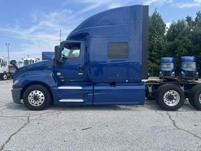 International LT Sleeper Semi Truck - 56" Mid Roof Sleeper, A26 410HP, 12 Speed Endurant Amt
