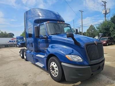 International LT Sleeper Semi Truck - 56" Mid Roof Sleeper, A26 410HP, 12 Speed Smart Advantage Amt
