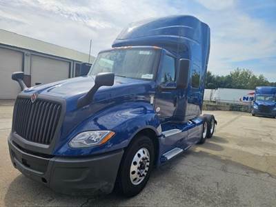 International LT Sleeper Semi Truck - 56" Mid Roof Sleeper, A26 410HP, 12 Speed Smart Advantage Amt