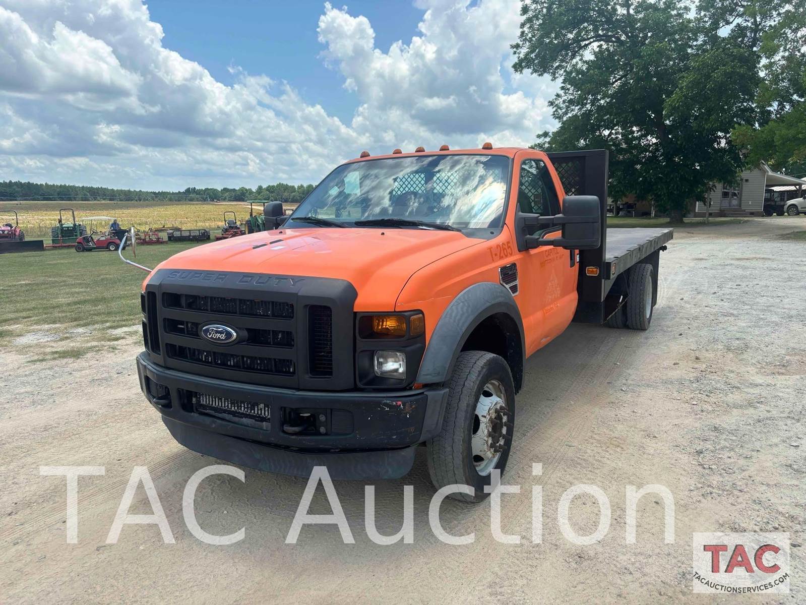 2008 Ford F550 XL Flatbed Truck For Sale Eastman, GA CH1213