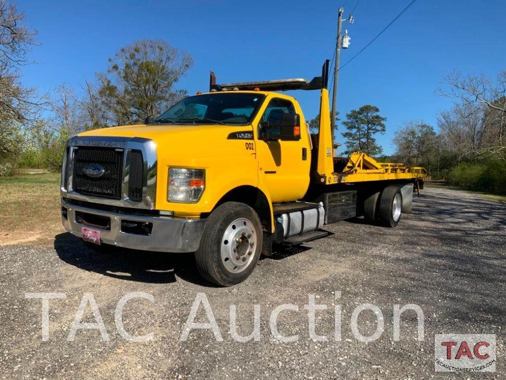 2016 Ford F650 Rollback Tow Truck For Sale Stockbridge, GA SK1161