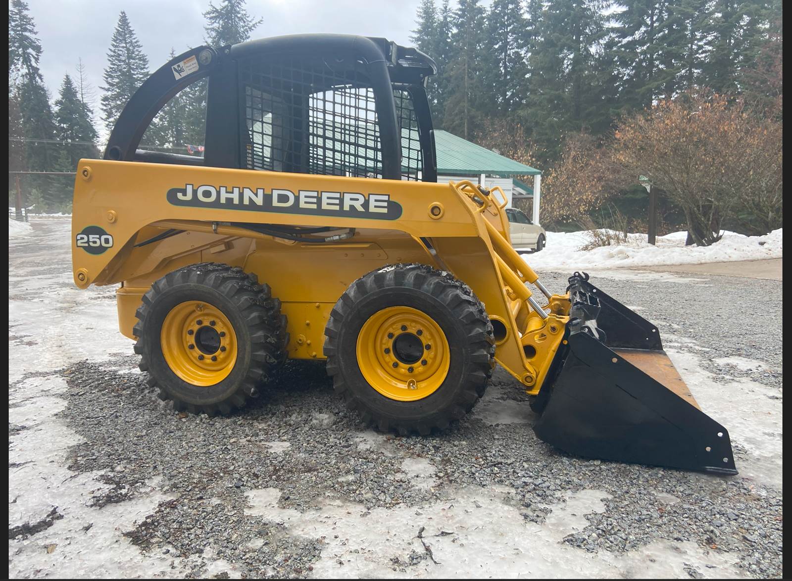 2001 John Deere 250 Skid Steer Bucket For Sale, 1,209 Hours Elk, WA