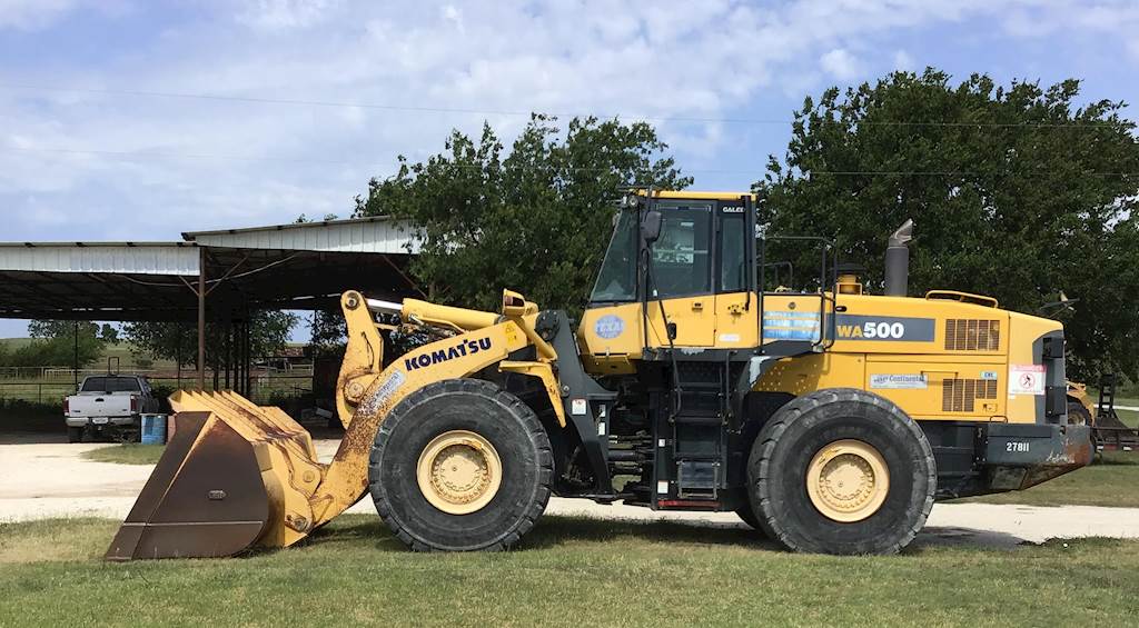 2008 Komatsu WA 5006 Wheel Loader For Sale, 10,600 Hours Cresson, TX