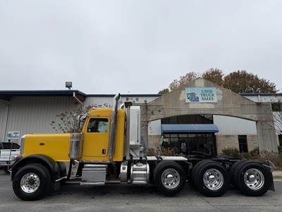 Peterbilt 389 Tri Axle Day Cab Truck - Cummins 600HP, 18 Speed Manual