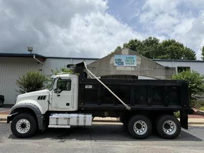 Mack Granite 64BT Dump Truck - MP7 425HP, 6 Speed Allison Rds Automatic, 16' Dump