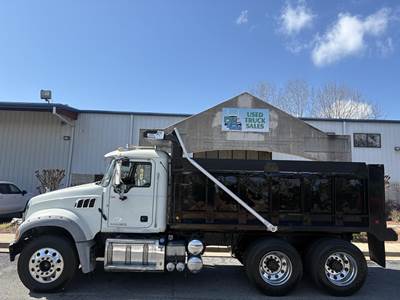 Mack Granite GU713 Dump Truck - MP7 405HP, 6 Speed Allison Rds Automatic