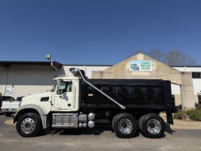 Mack Granite GU713 Dump Truck - MP7 405HP, 6 Speed Allison Rds Automatic