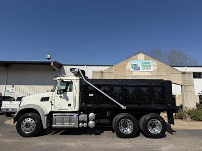 Mack Granite GU713 Dump Truck - MP7 405HP, 6 Speed Allison Rds Automatic