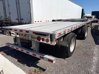 Reitnouer MaxMiser 53x102 Aluminum Flatbed Trailer - Air Ride, Spread Axle