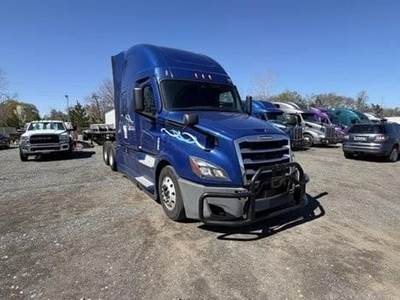 Freightliner Cascadia 126 Sleeper Semi Truck - Raised Roof Sleeper, Detroit 400HP, 12 Speed Dt12 Amt