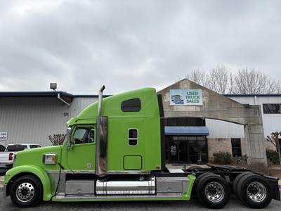 Freightliner Coronado 132 Sleeper Semi Truck - 72" Raised Roof Sleeper, Detroit 500HP, 13 Speed Manual