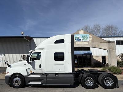 International LT Sleeper Semi Truck - 70" Raised Roof Sleeper, Cummins 450HP, 12 Speed Endurant Amt