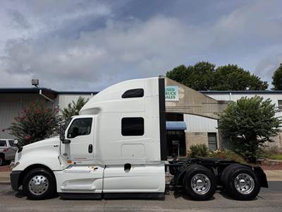 International LT Sleeper Semi Truck - 73" Raised Roof Sleeper, Cummins 450HP, 12 Speed Endurant Amt