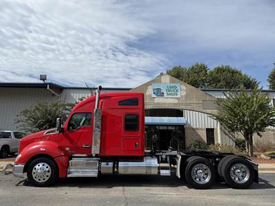 Kenworth T680 Sleeper Semi Truck - 70" Raised Roof Sleeper, Cummins 450HP, 12 Speed Endurant Automatic