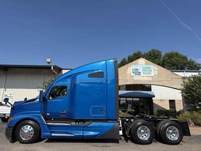 Kenworth T680 Sleeper Semi Truck - 76" Raised Roof Sleeper, Paccar 455HP, 12 Speed Automatic