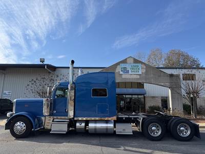 Peterbilt 389 Sleeper Semi Truck - Mid Roof Sleeper, Cummins 565HP, 18 Speed Manual