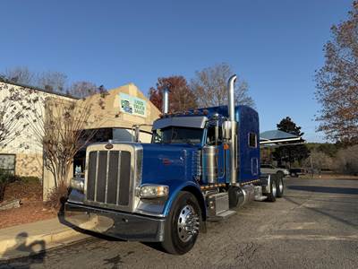 Peterbilt 389 Sleeper Semi Truck - Mid Roof Sleeper, Cummins 565HP, 18 Speed Manual