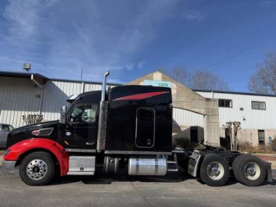 Peterbilt 579 Sleeper Semi Truck - 80" Mid Roof Sleeper, Cummins 450HP, 10 Speed Manual