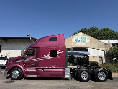 Peterbilt 579 Sleeper Semi Truck - 80" Raised Roof Sleeper, Paccar 455HP, 10 Speed Manual