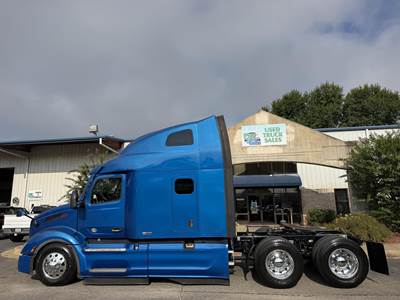 Peterbilt 579 Sleeper Semi Truck - 76" Raised Roof Sleeper, Cummins 450HP, 12 Speed Endurant Amt