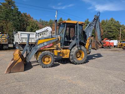 2012 John Deere Model 410K, 4x4 Loader/Backhoe Extend-A-Hoe