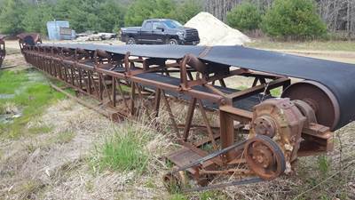 Conveyor aprox 50' w/ motor