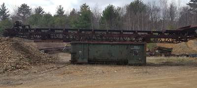 Conveyor 30" x aprox 53' with motor