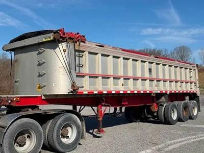 2006 Trailking AFRM36 36' Tri-Axle Aluminum Dump Trailer