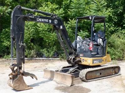 2019 John Deere Model 35G Mini Hydraulic Excavator