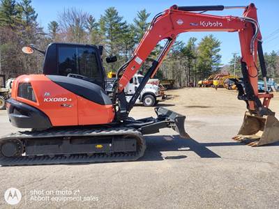 2023 Kubota KX080-4 Mini Excavator