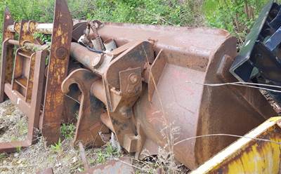 Side Dump Bucket for Cat Loader IT Coupler