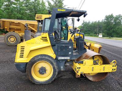 2007 Bomag BW124DH-3 Smooth Drum Compactor