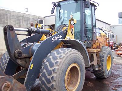 2011 John Deere 544K Wheel Loader (Parts Only Machine) Being Dismantled (Parts Available)